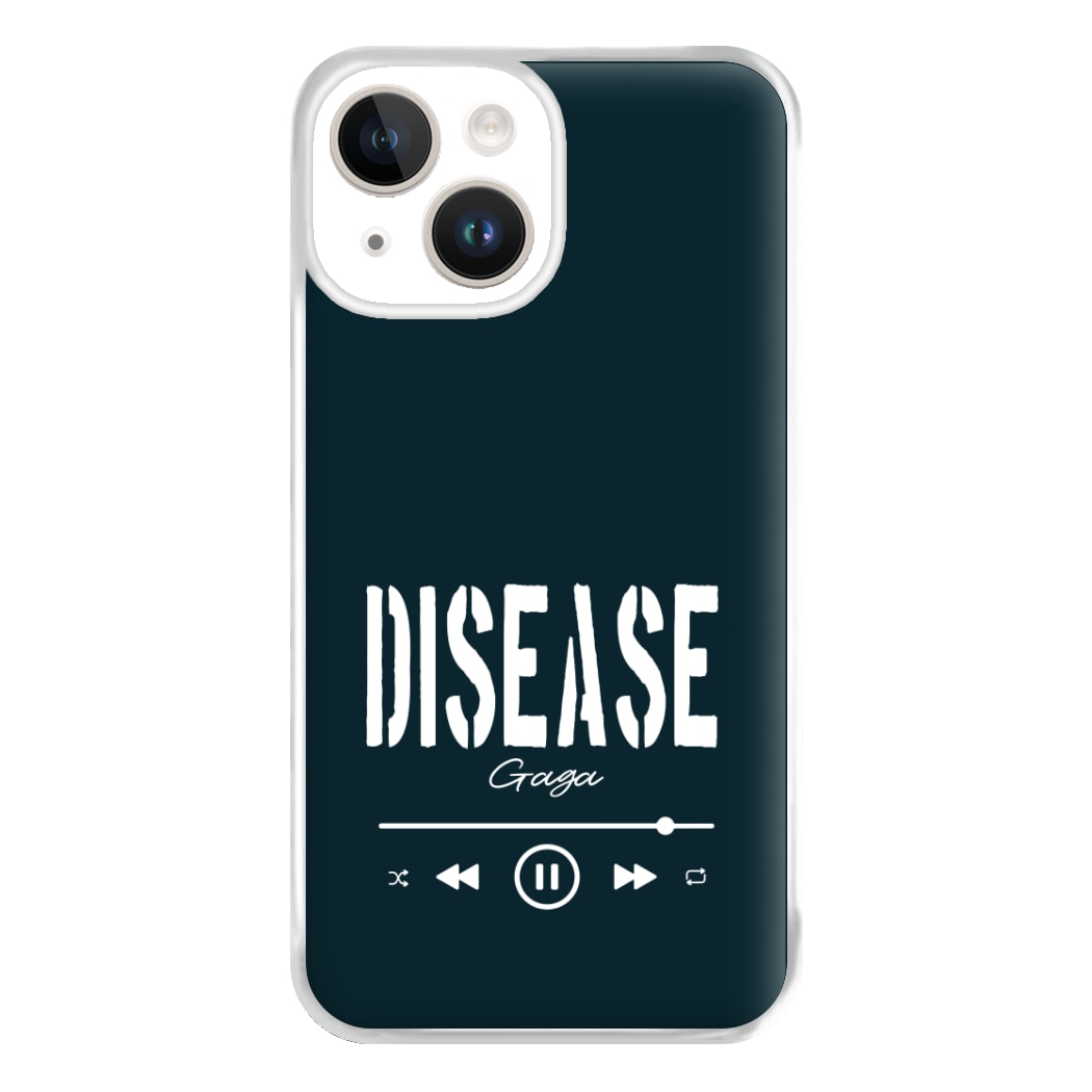 Gaga Disease Track iPhone 15 Case