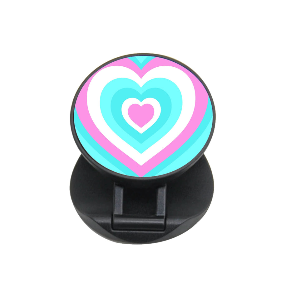 Trans Pride Heart FunGrip