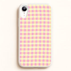 Fruit Punch Gingham iPhone XR Case