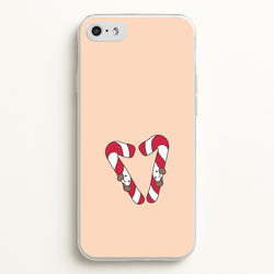 Christmas Candycane Plushies iPhone 5 / 5s / SE 2016 Case