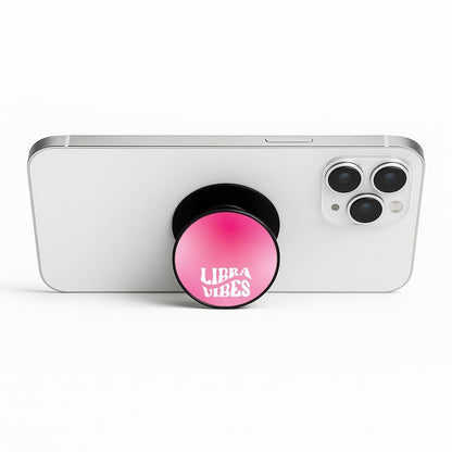 Libra Vibes Gradient Zodiac Phone Stand