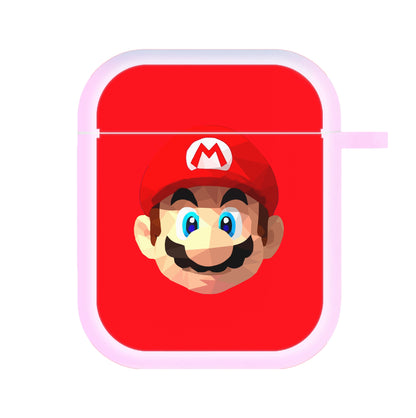 Mario Face - Mario AirPods Case