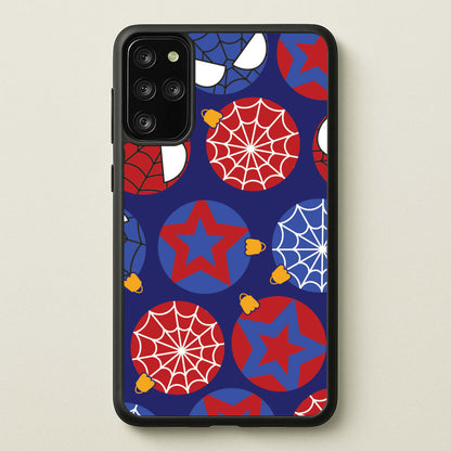 Spider Hero Baubles Pattern Galaxy S20 Plus Case