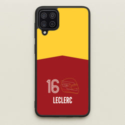 Leclerc Helmet 2026  Galaxy A12 Case
