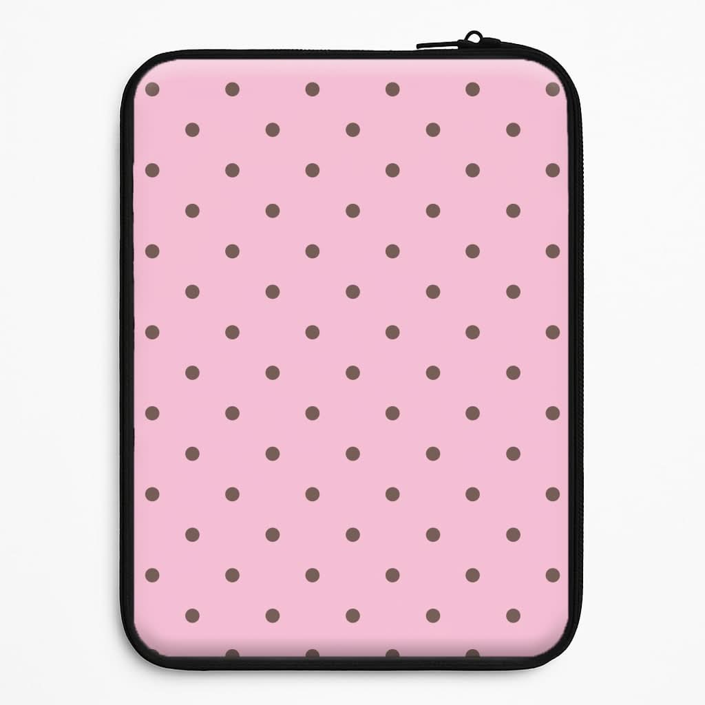 Strawberry Polka Dots Laptop Sleeve