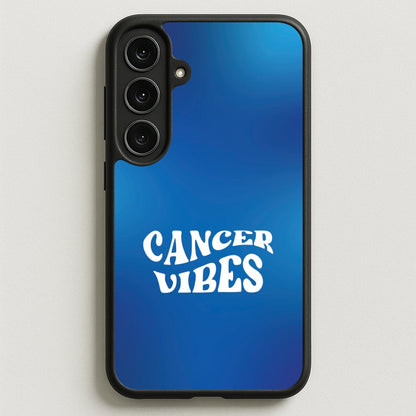 Cancer Vibes Gradient Zodiac Galaxy S25FE Case