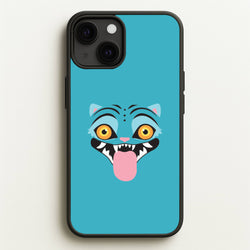Demon Cat Face iPhone 13 Case
