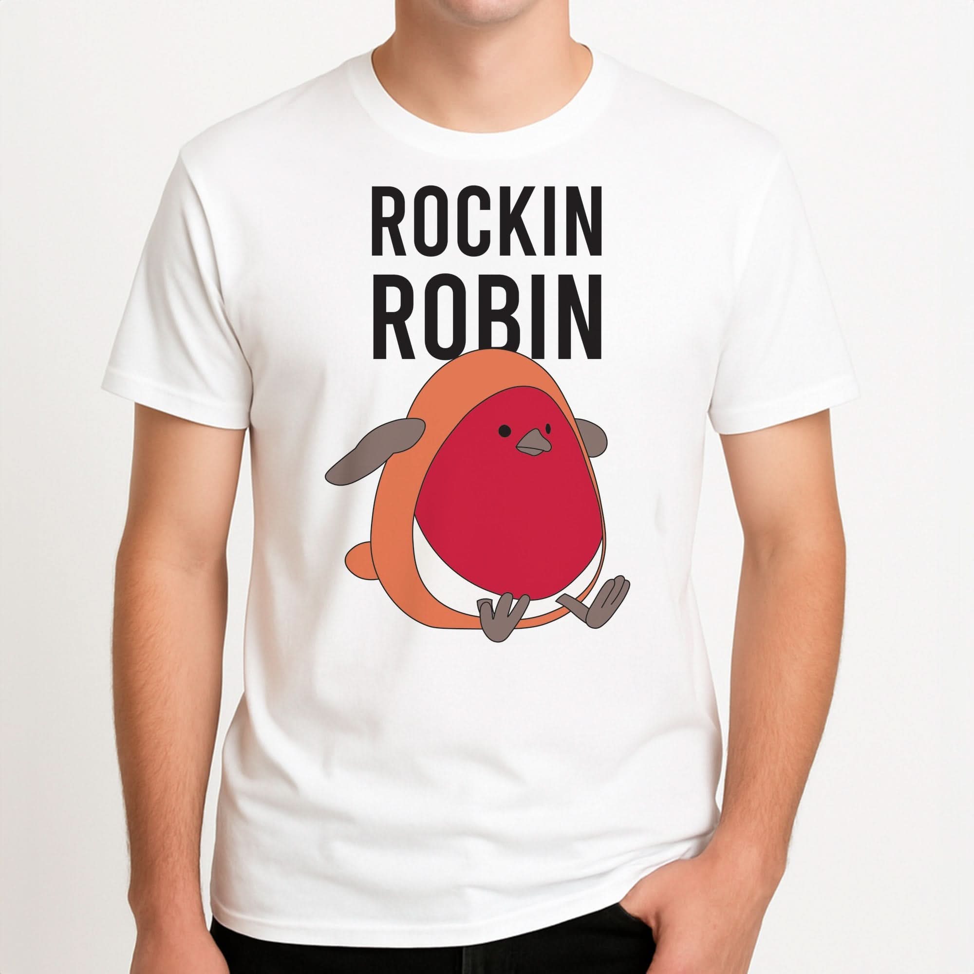 Rockin Robin Plush Mens T-Shirt
