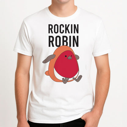 Rockin Robin Plush Mens T-Shirt