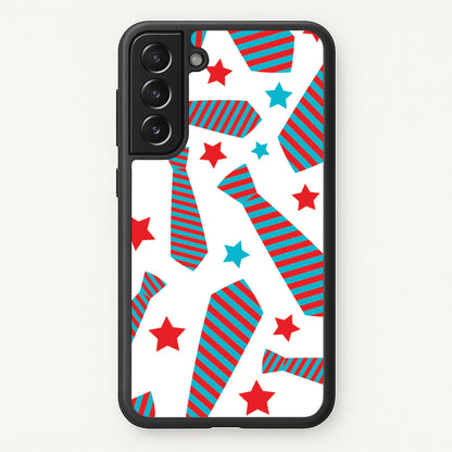Tie And Stars Pattern Galaxy S21 Plus Case