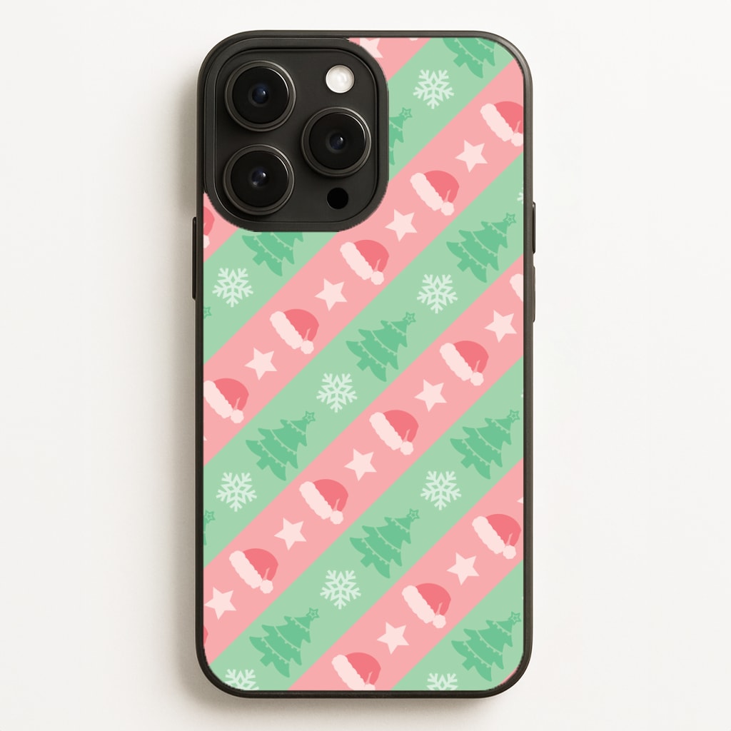 Hats And Trees Pattern Phone Case for iPhone, Samsung Galaxy and Google Pixel