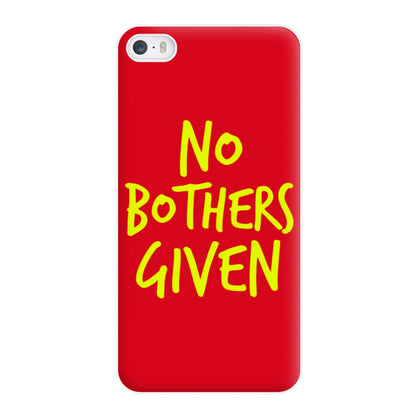 No Bothers Given - Winnie Disney Phone Case