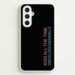 Disco Occasionally Text Galaxy S23FE Case