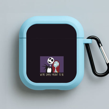 We're Simply Meant To Be  Blue AirPods Case