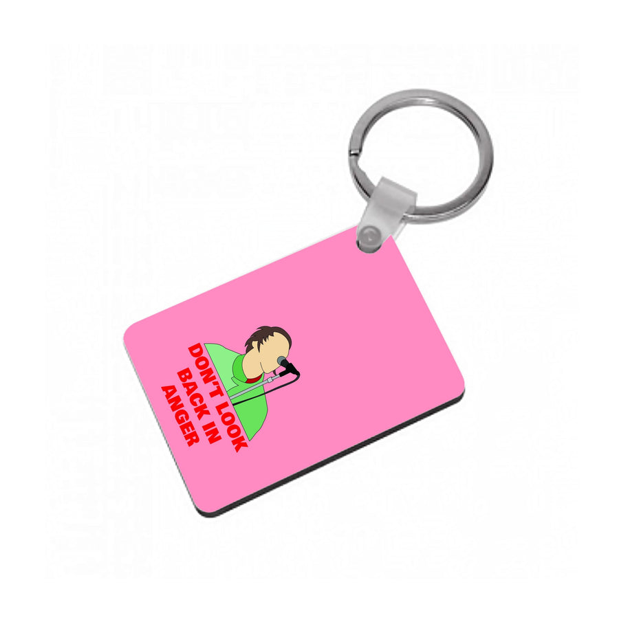 Don't Look Back In Anger Keyring