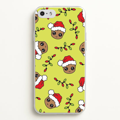Christmas Tree Hero Pattern iPhone 5 / 5s / SE 2016 Case
