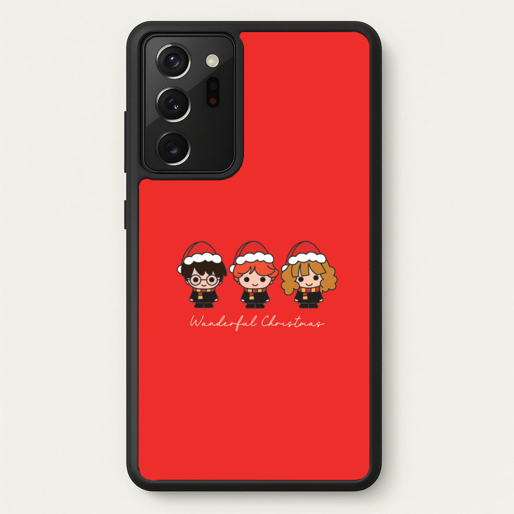 Wizards With Christmas Hats Galaxy Note 20 Ultra Case