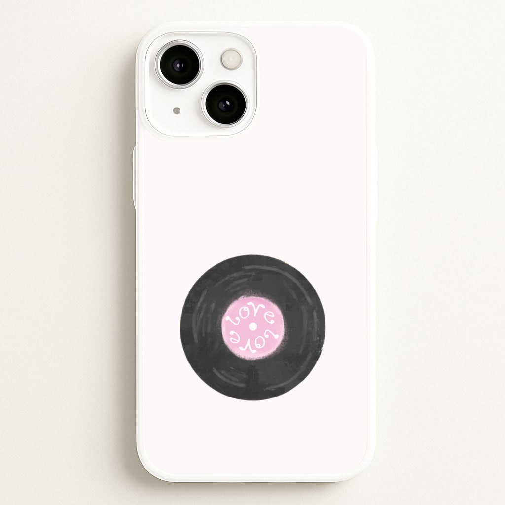 Love Vinyl iPhone 13 Mini Case