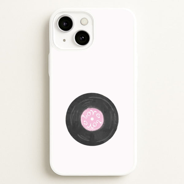 Love Vinyl iPhone 13 Mini Case