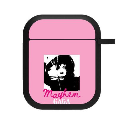 Pink Mayhem Gaga AirPods Case