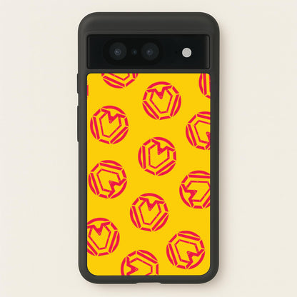Metal Heart Pattern Google Pixel 8 Case