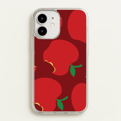 Teacher Apples Pattern iPhone 12 / 12 Pro Case