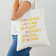 Mother Anagram Tote Bag 2