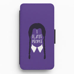 I Hate People Flip / Wallet Phone Case
