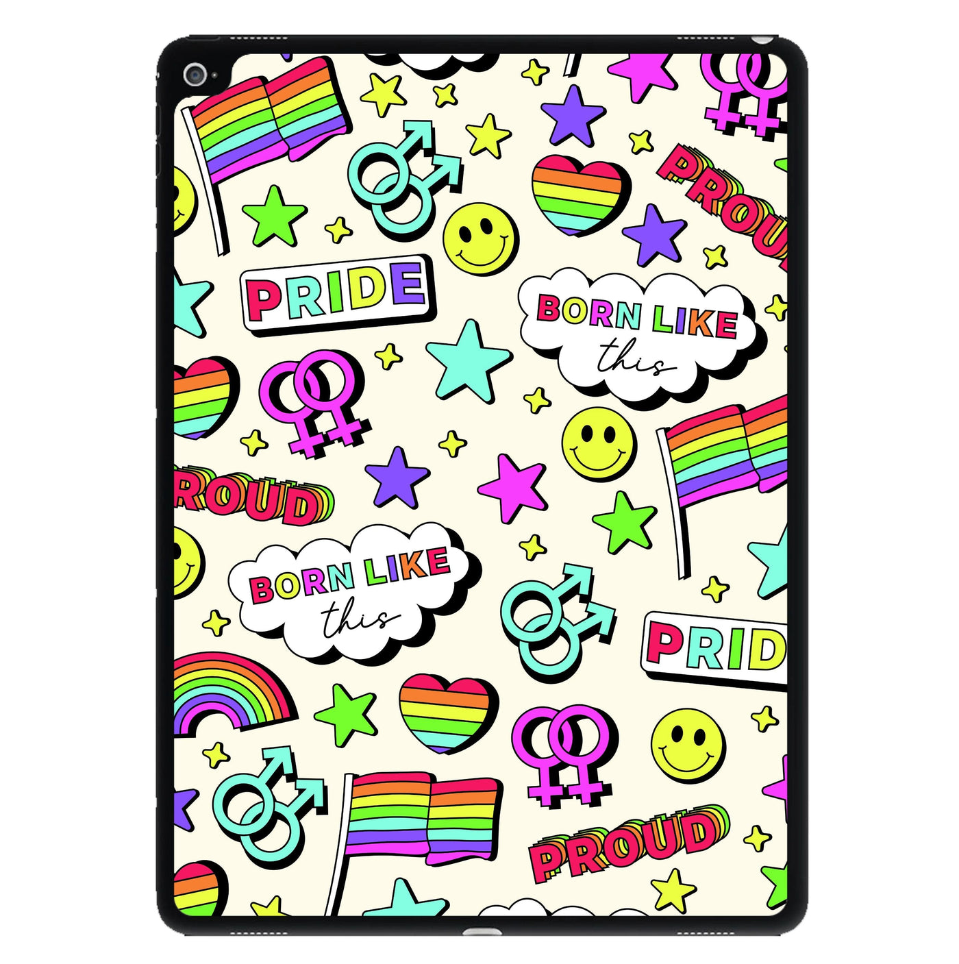 Light Pride Stickers iPad Case