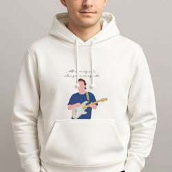 All Is On My Side Pink Mens Hoodie
