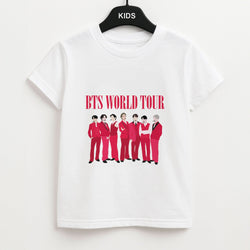 K-Pop Band World Tour 2026 Kids Unisex T-Shirt