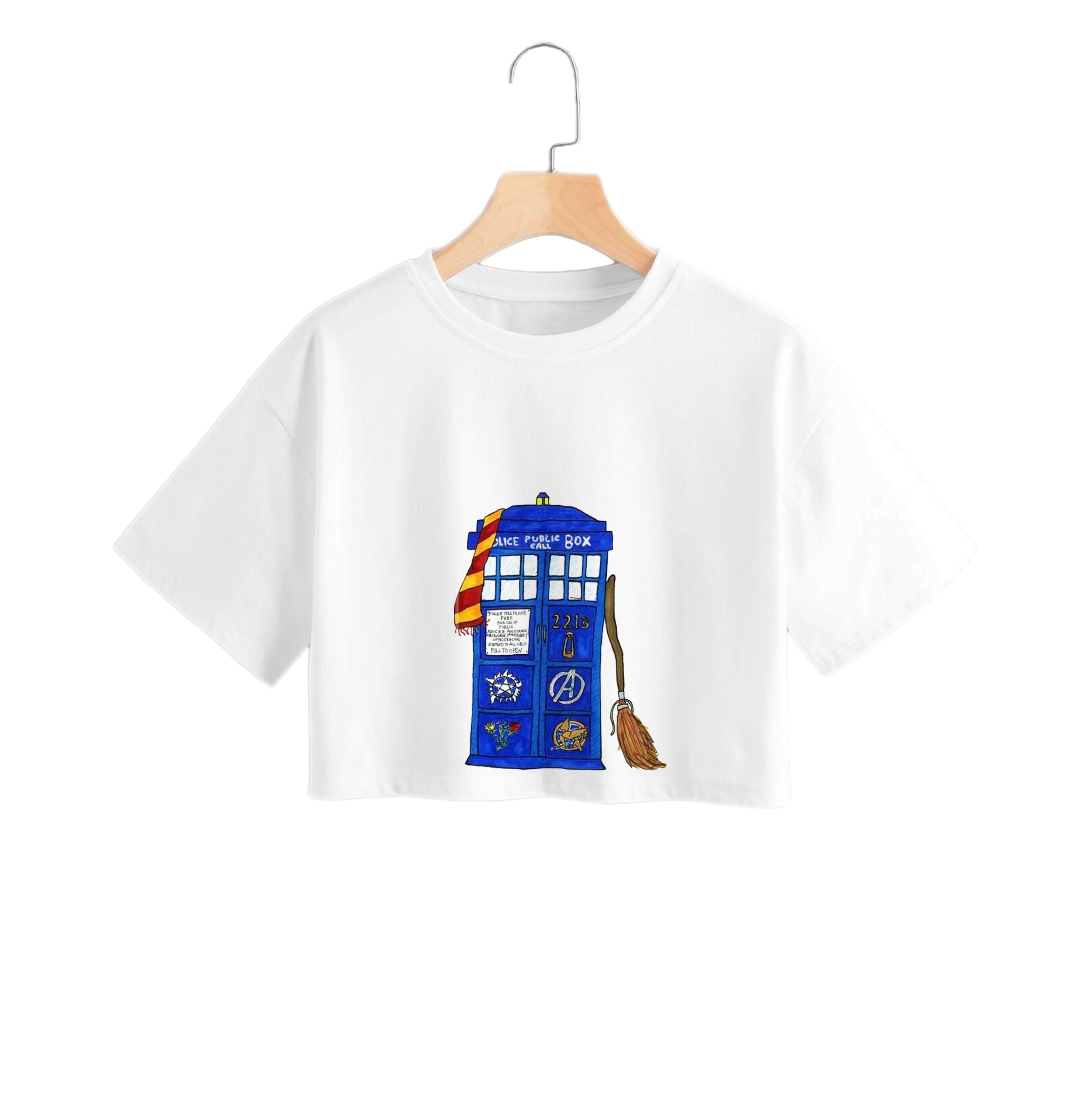 Multifandom Cartoon Crop Top