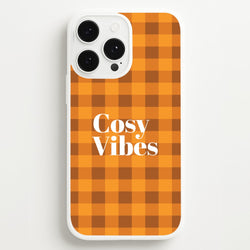 Checkered Cosy Vibes iPhone 13 Pro Case