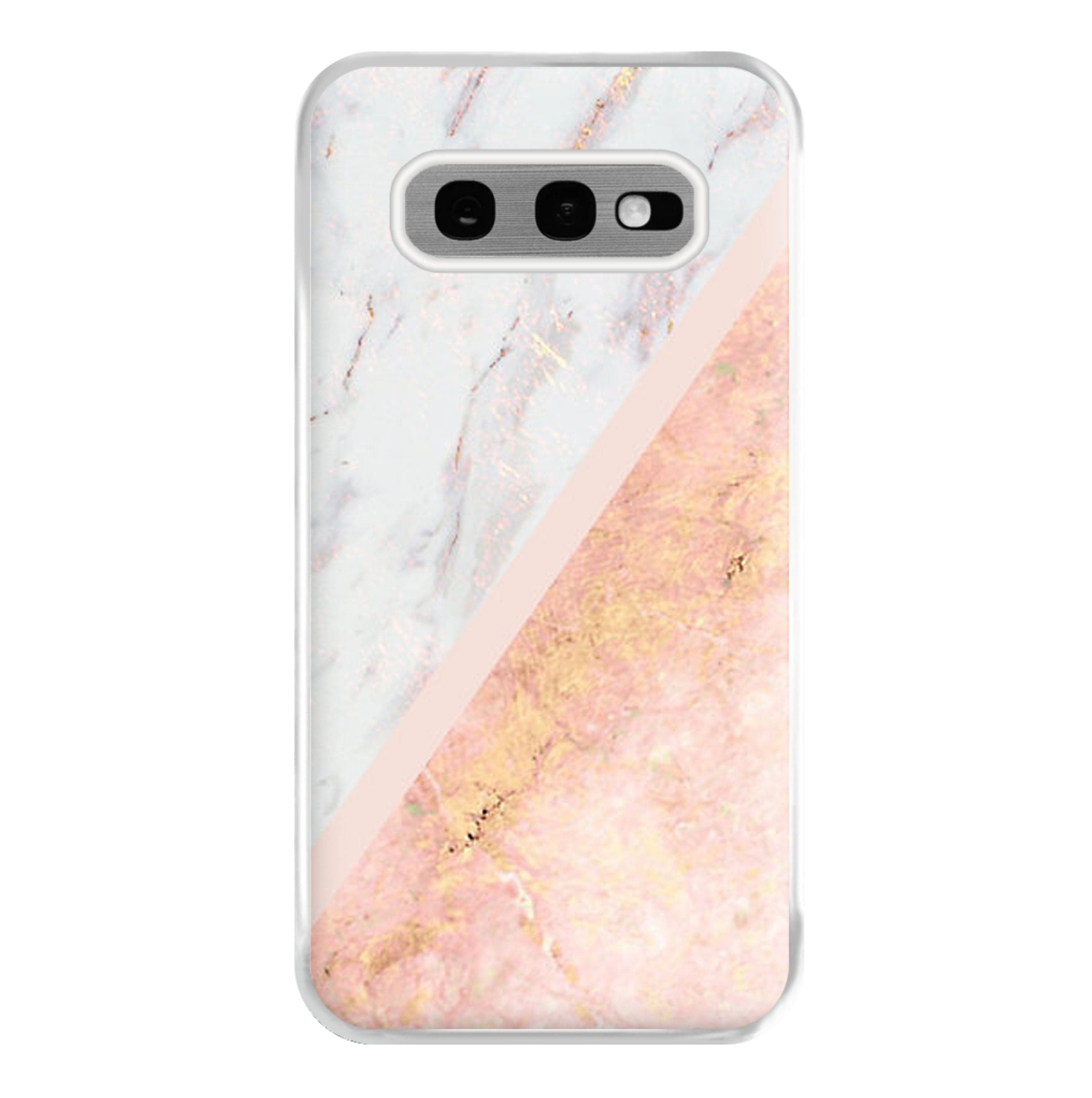 Marble and Rose Gold Phone Case