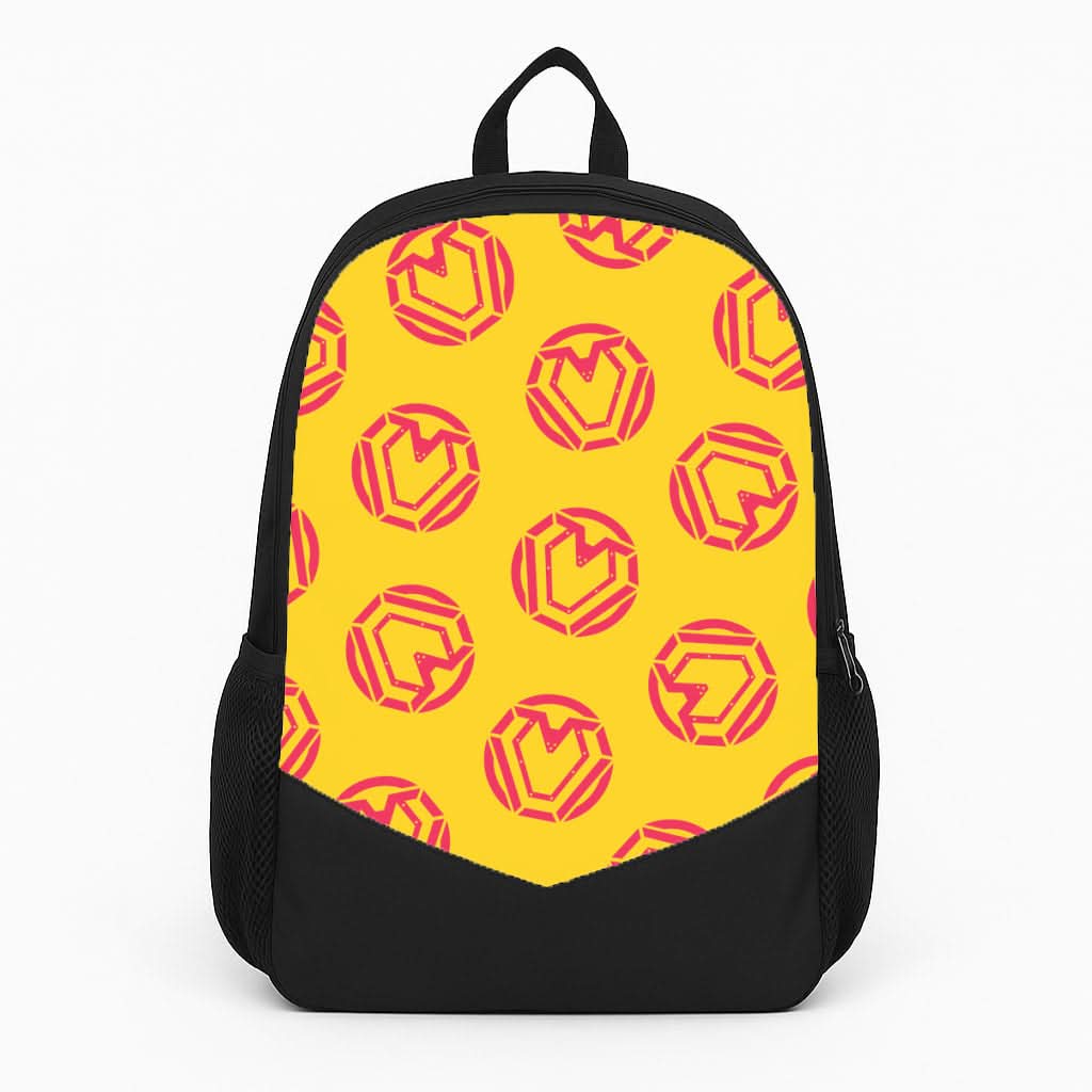 Metal Heart Pattern Backpack