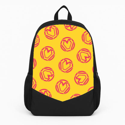 Metal Heart Pattern Backpack