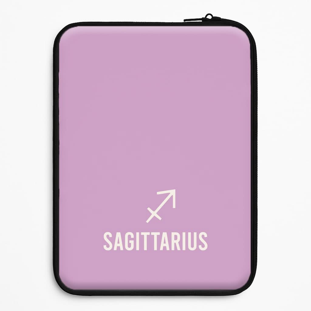 Sagittarius Pastel Zodiac Laptop Sleeve
