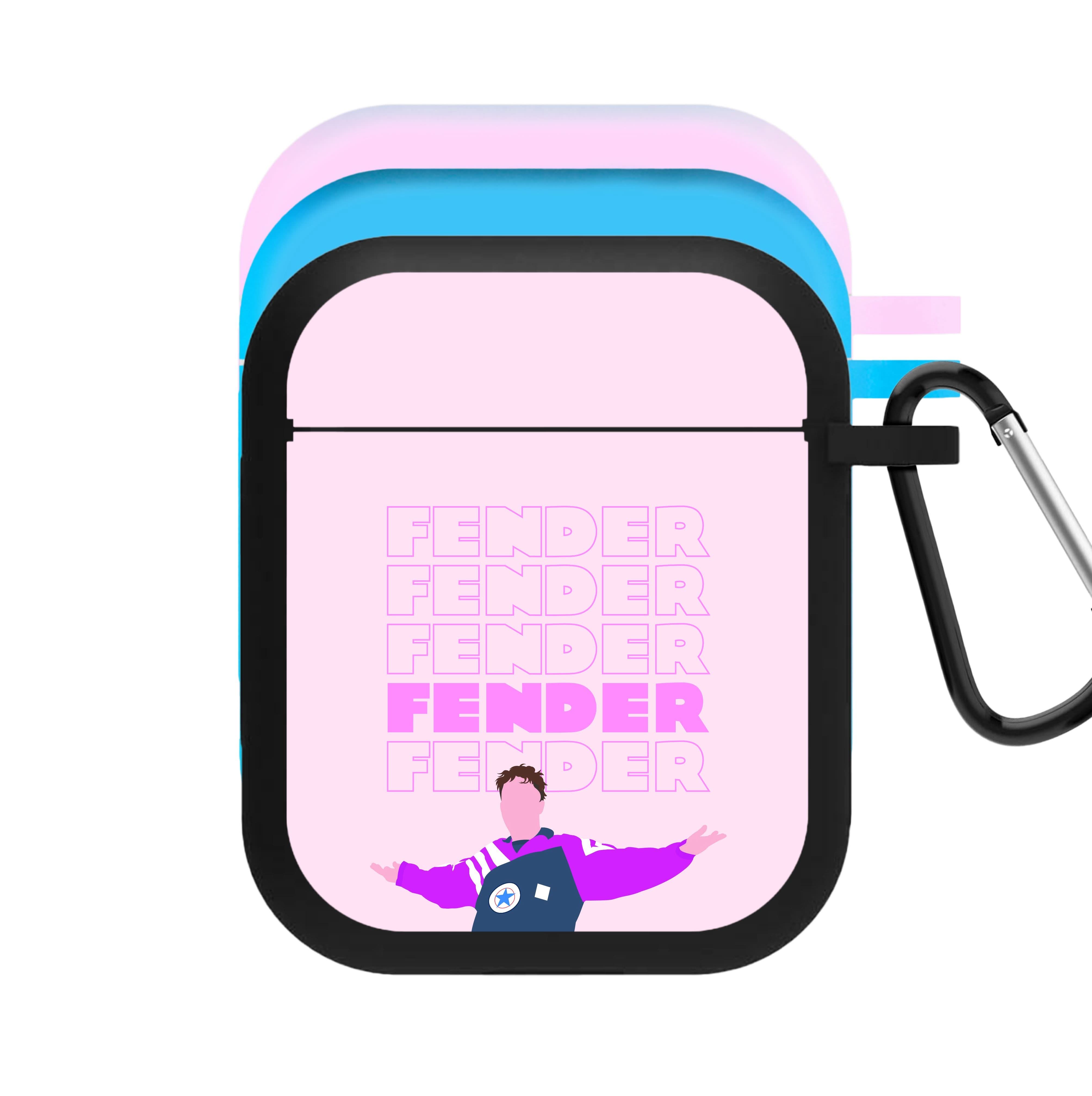 Fender Pink Sports Jersey AirPods Case