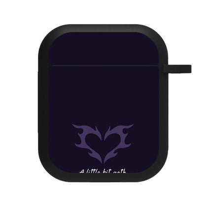 A Little Bit Goth Purple AirPods Case