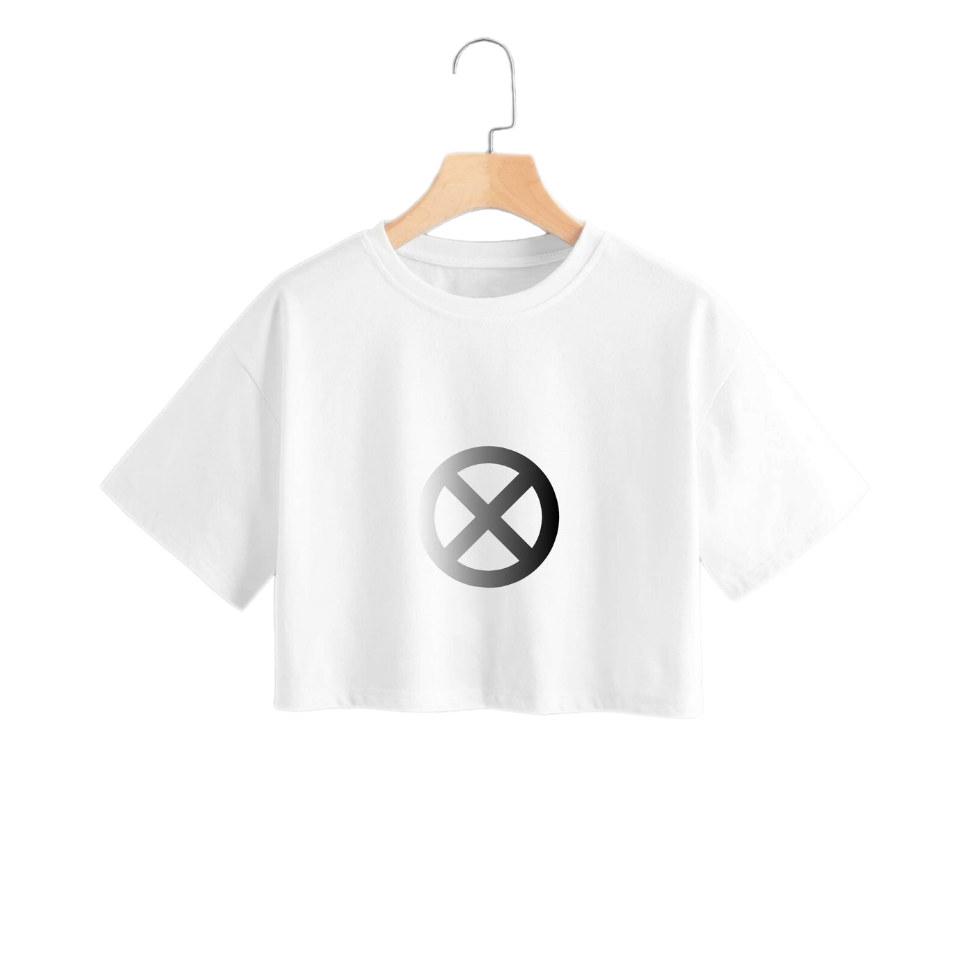 X Logo - X-Men Crop Top