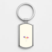 Mum Watercolour Balloons Luxury Keyring 1