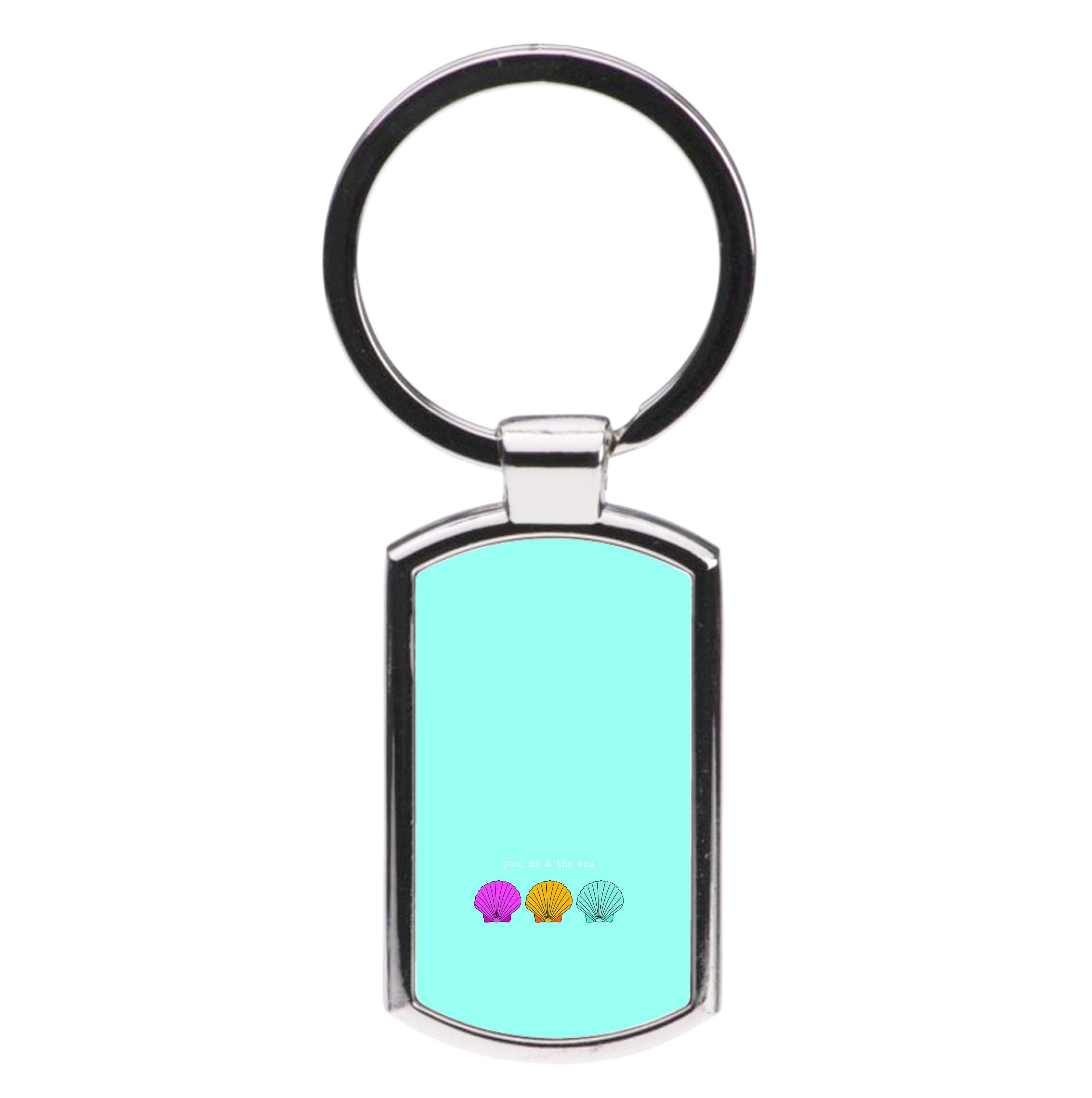 You, Me And The Sea - Seashells Luxury Keyring