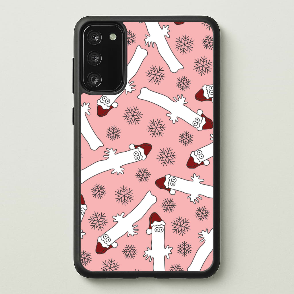 Wiggly Moom Xmas Hat Pattern Galaxy S20FE Case