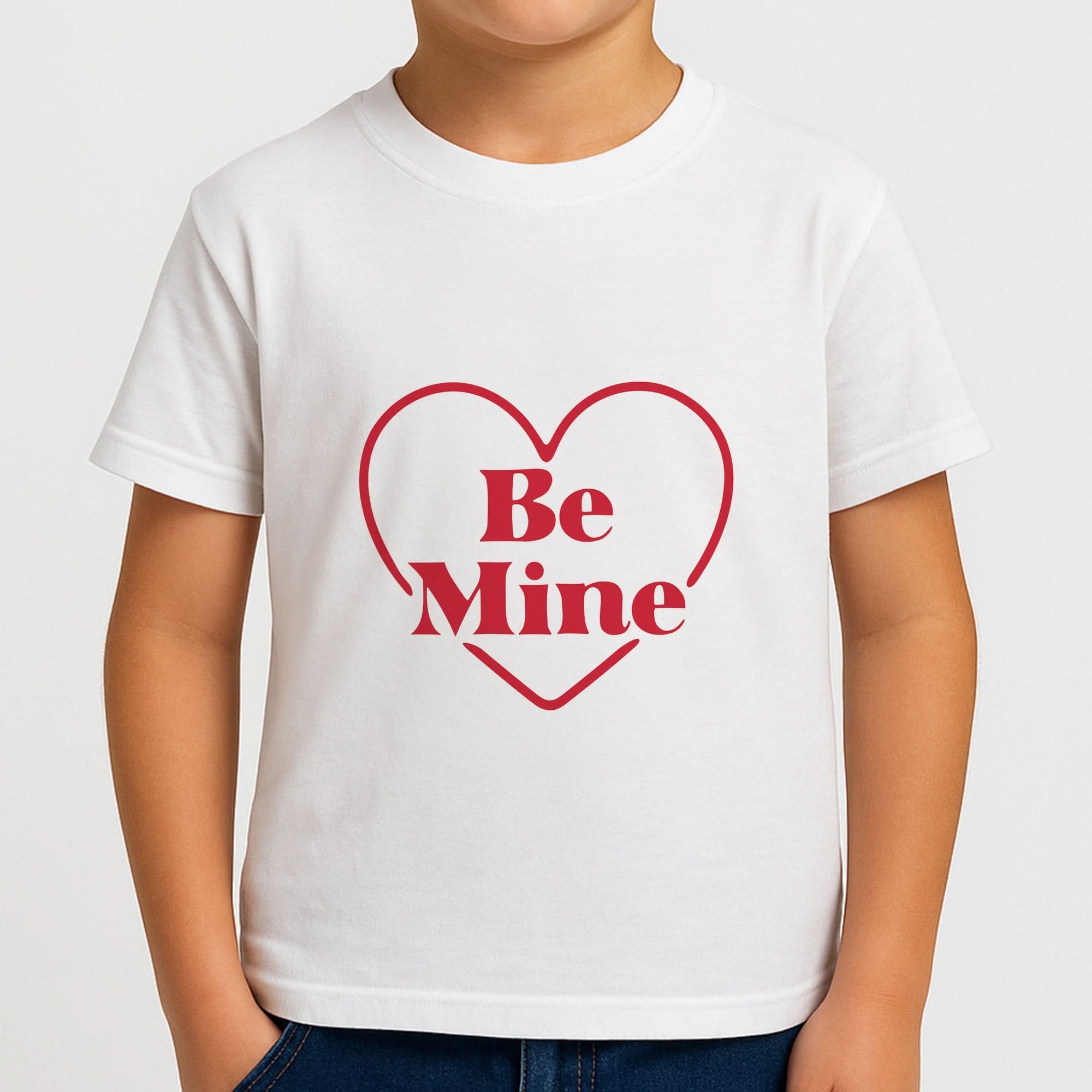 Be Mine Stripey Boys T-Shirt
