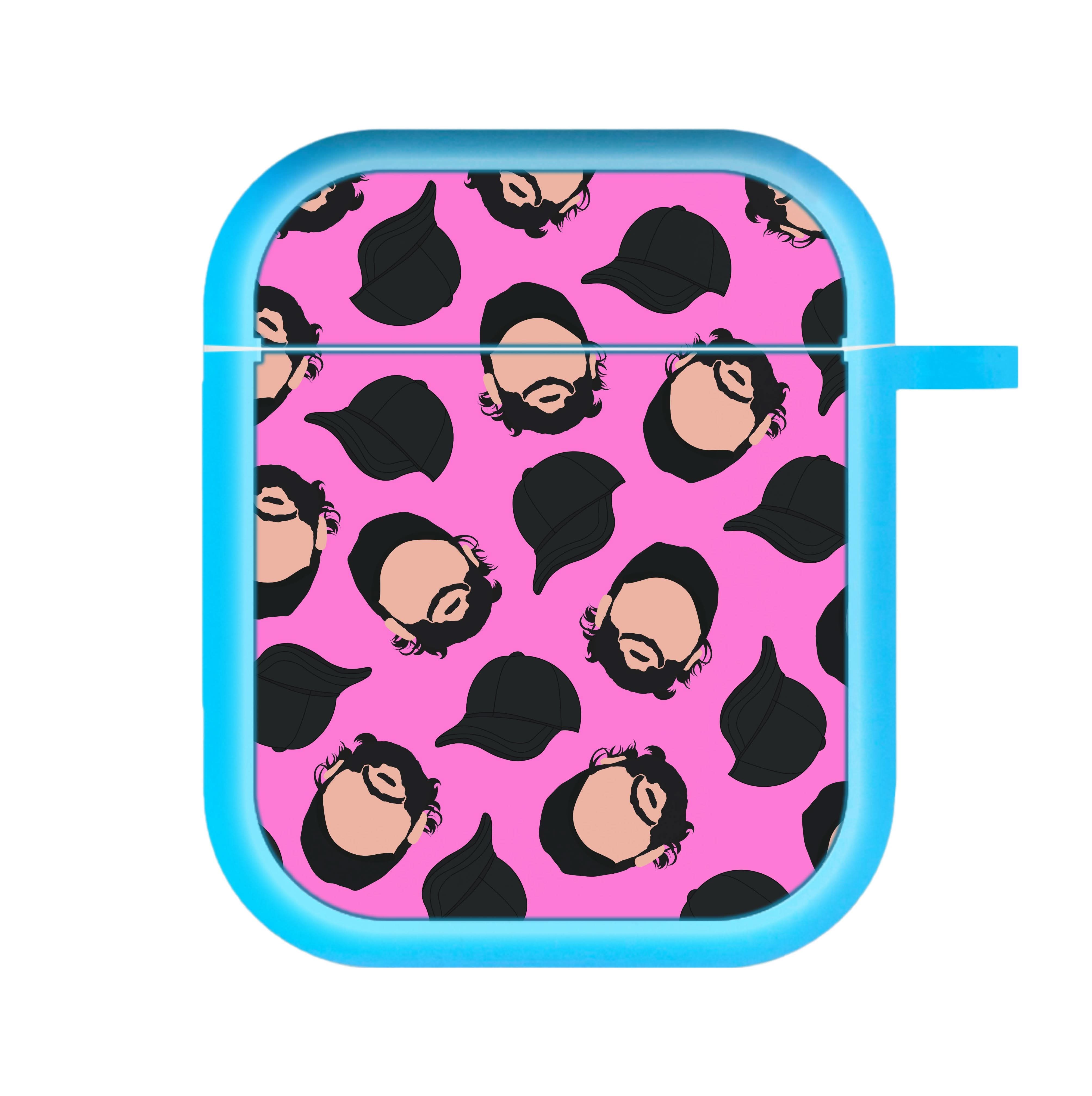 Joe And Hats Pattern AirPods Case