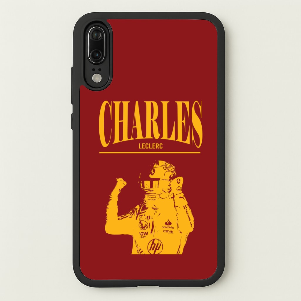 Charles Red And Gold Huawei P20 Case
