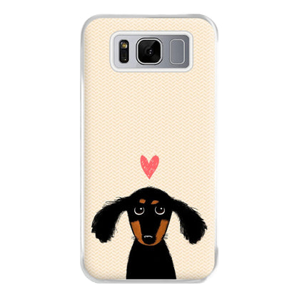 Dachshund Puppy Love Phone Case