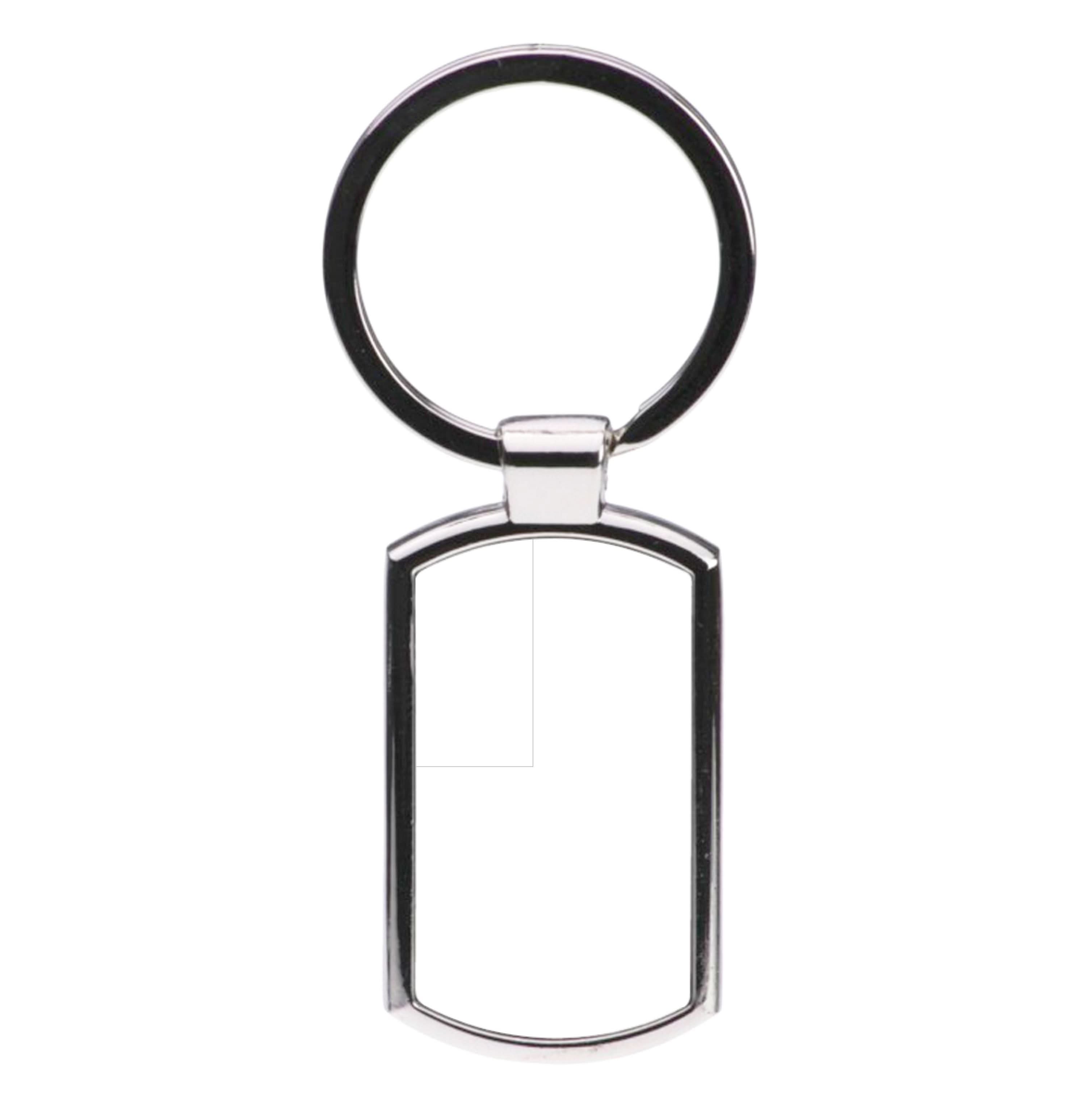 Red Hearts And Outlines Personalised Name Luxury Keyring