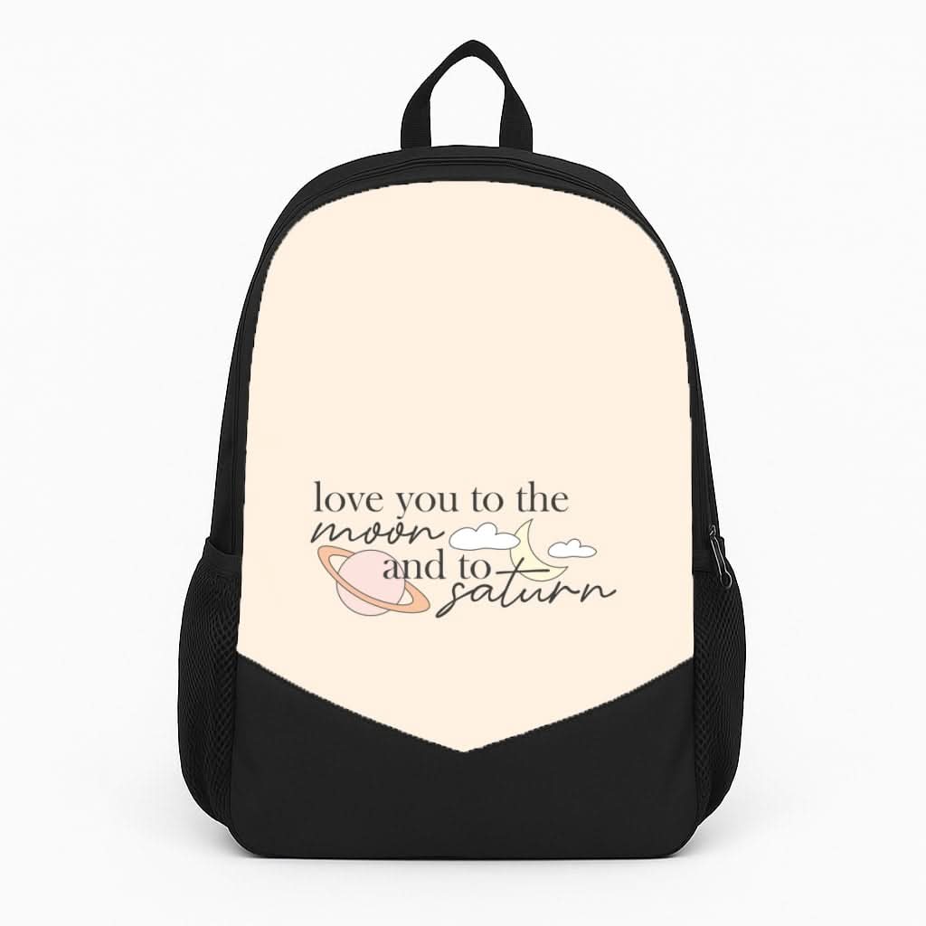 Love You To The Moon And Saturn Backpack