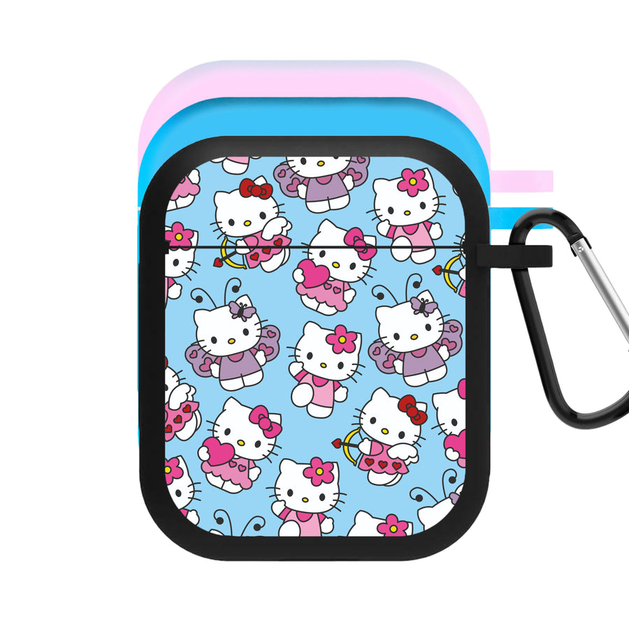 Hello Kitty Pattern  AirPods Case
